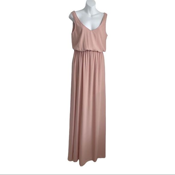 Show Me Your MuMu Kendall Maxi Dress NWT Small Dusty Rose - Picture 11 of 17